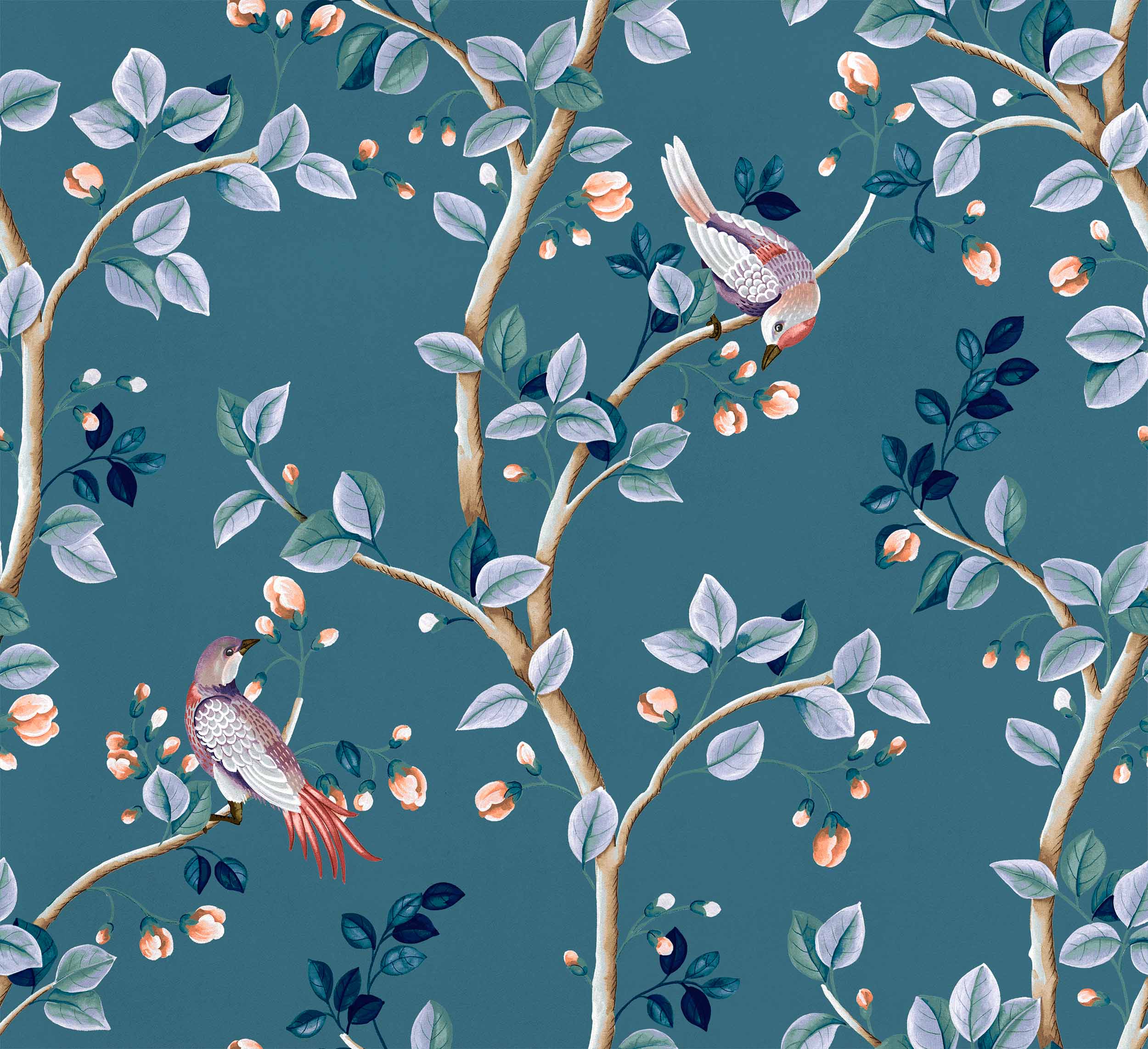 Birds Prosperity, Sapphire, Coordonne 5mp / rola